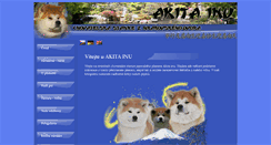 Desktop Screenshot of akitainujp.cz